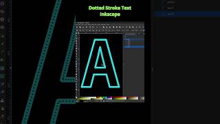 How to Create a Dotted Stroke Text Effect in Inkscape