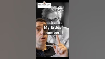 Bacon numbers, Erdös numbers, and my number #math #erdos #research #publishing #stem