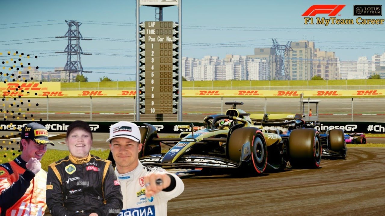 Kan Hauger Lewis Hamilton achter zich houden voor punten? | Aflevering #2 Shanghai | Lotus F1 Team |