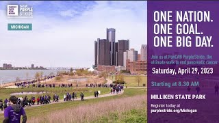Fighting against pancreatic cancer with PurpleStrike on April 29