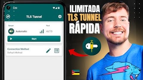 ▶️TLS TUNNEL VPN É ILIMITADA e RÁPIDA EM MOÇAMBIQUE (2025) #mrbeast