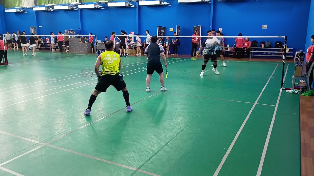 2025.06.29 山水盃【31歲以上男雙預賽】齊羽飛揚 林德豪、劉銍琮 vs 午夜之星 仲耕宏、張勝富