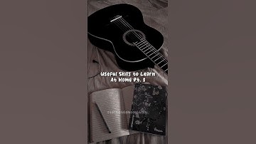 Useful Skills to Learn at Home #glowup #aesthetic #skills