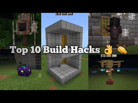 Minecraft 10+ build hacks Everyone needs #minecraft #gaming #viral ...