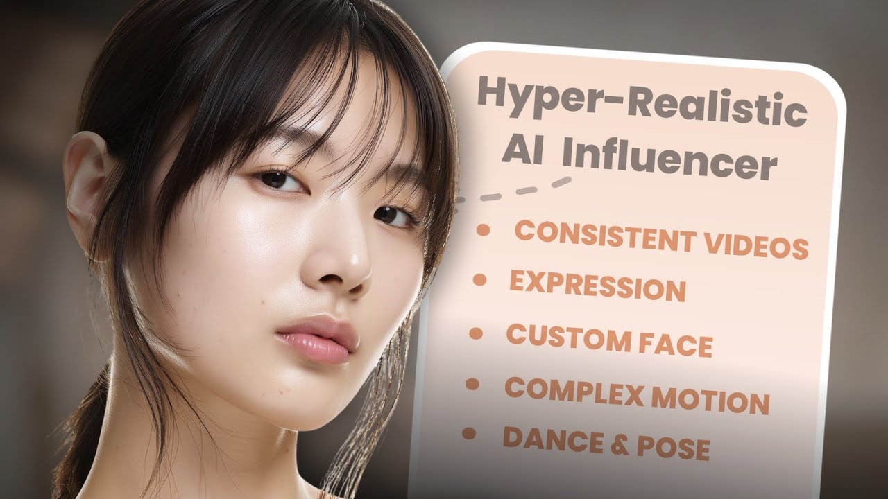 Create Hyper-Realistic AI Influencer with Complex Movements and Expression using Higgsfield Wan