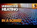 How to Lay Underfloor Heating in a Screed