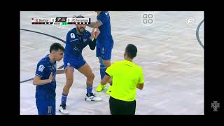 1. red card - DOGSO : menarik baju pemain lawan