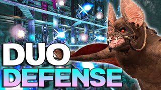 Duo Defending Our Insane Fjordur Cave  Ark Pvp