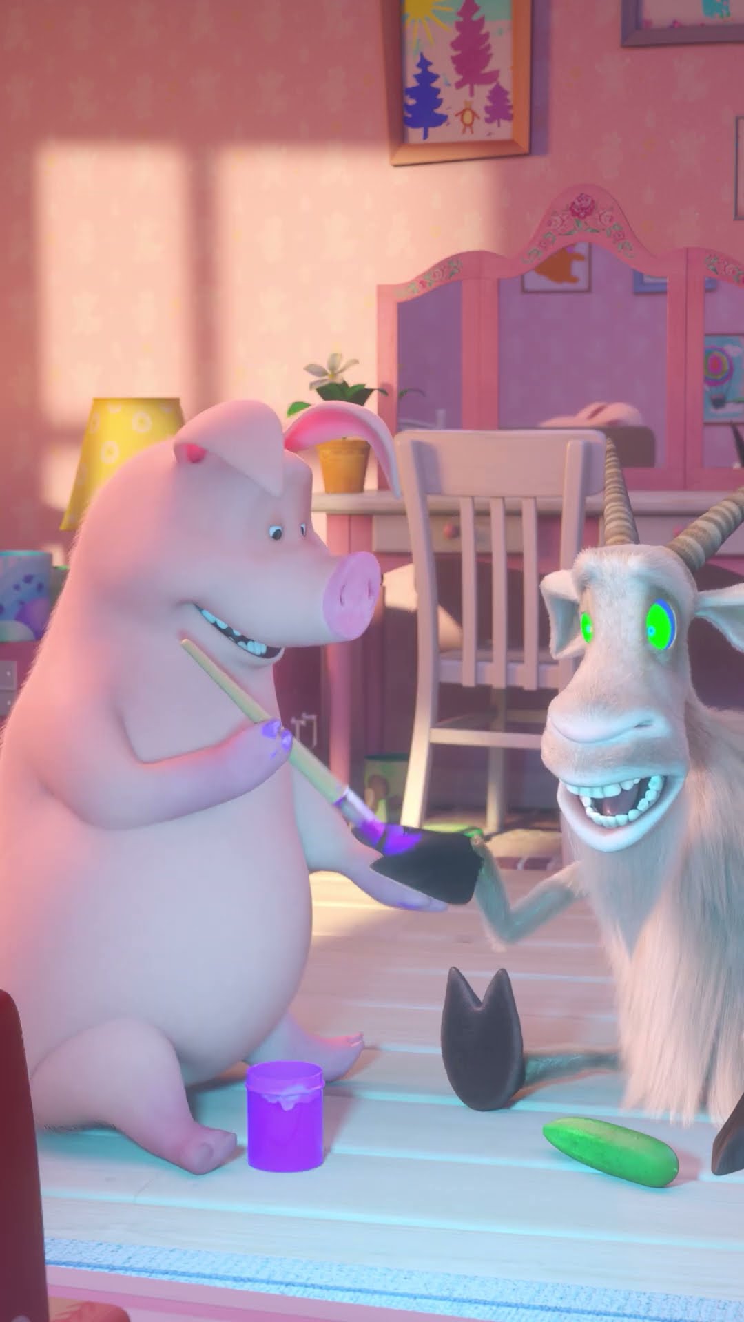 Вытворяю что хочу ?? #Shorts #машаимедведь #ИдётКозаРогатая #MashaandtheBear
