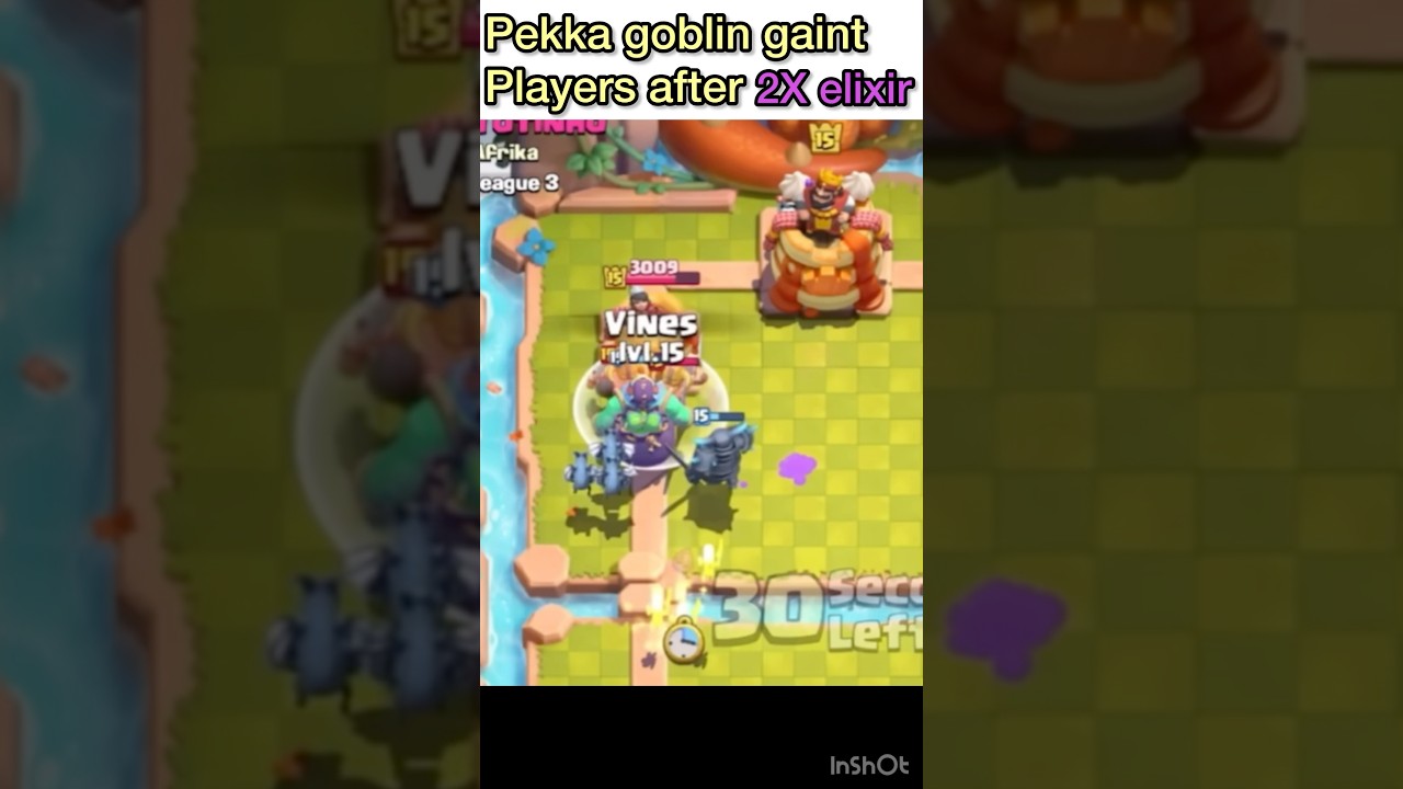 PEKKA & Goblin Giant Madness in 2x Elixir! 🤯 