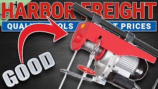 Harbor Freight Hoist Review