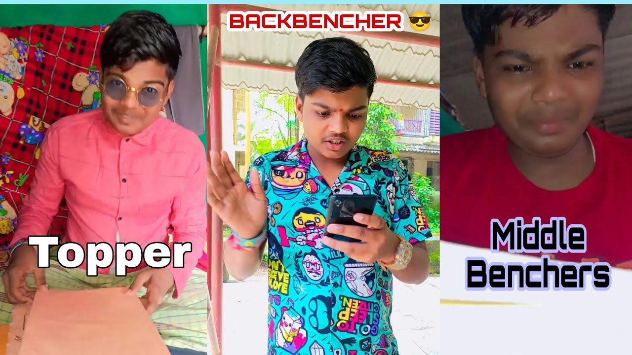 Exam And Study | Topper Vs Backbencher(part 1) 
