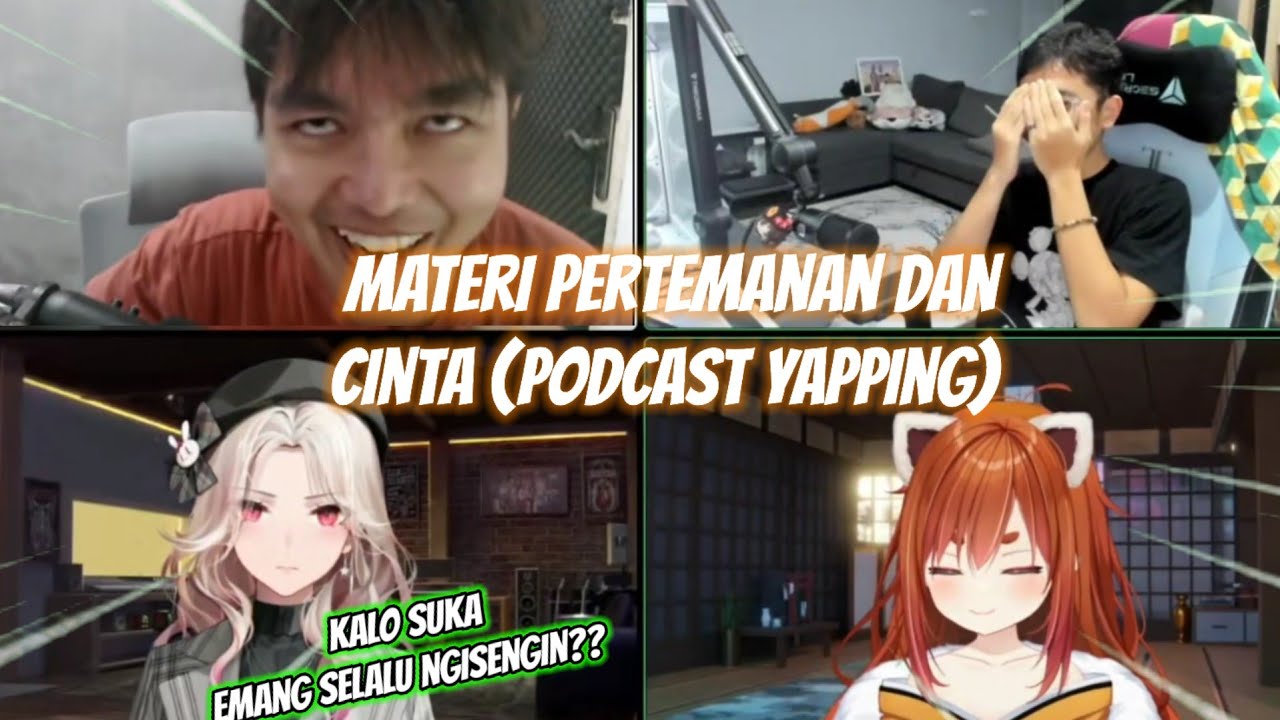 Materi: APAKAH TEMAN BISA JADI CINTA?? |  popping squad kocak |【Naplive x Ndan Silvia x Yura x Figa】