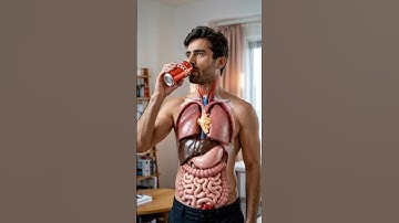 What Happens When You Drink Coca-Cola? | Science In Motion #humanbody #anatomy #3dmedicalanimation