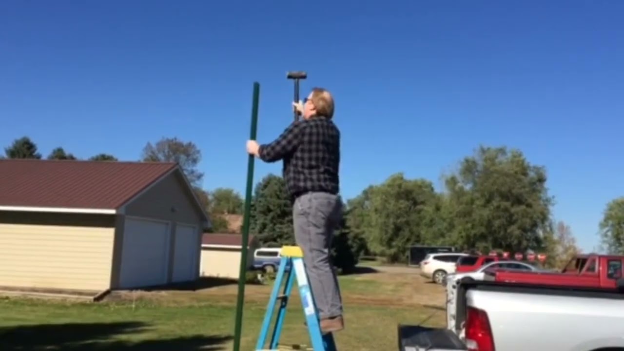 How to Install U-Channel Sign Post Safely