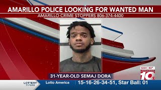 VIDEO: Amarillo police looking for man wanted on aggravated assault with a deadly weapon charge