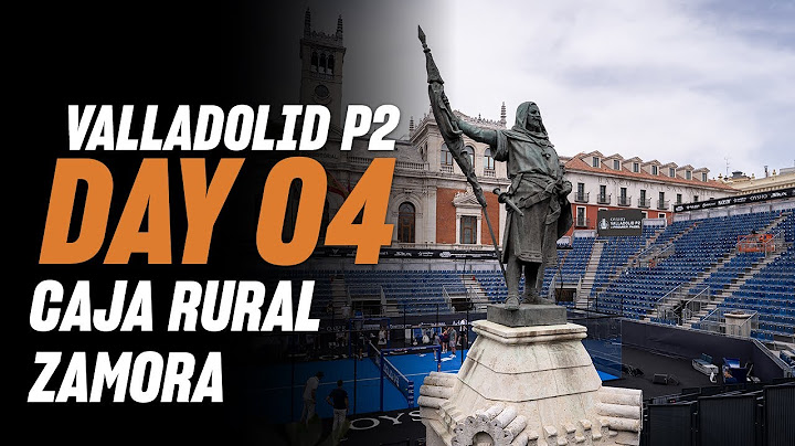 Oysho Valladolid Premier Padel P2: Caja Rural Zamora (🇪🇸)