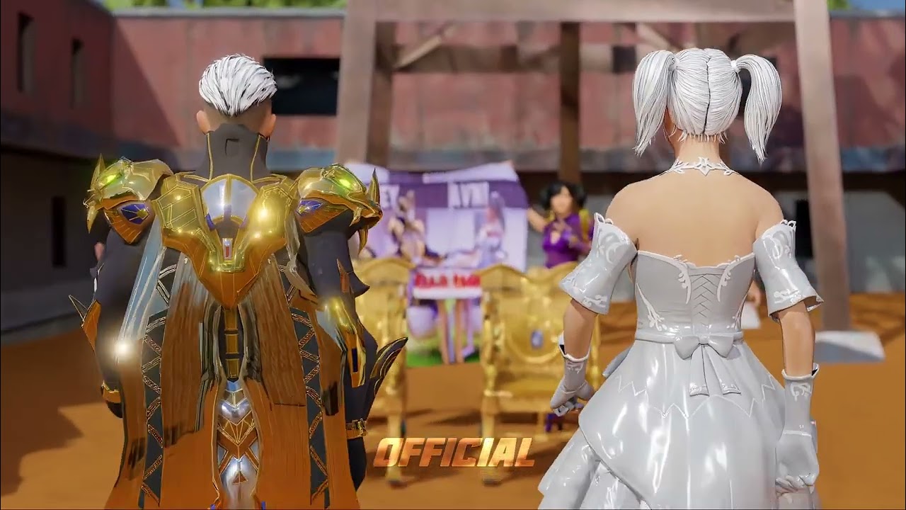 PUBG 3D COUPLE LOBBY VIDEO