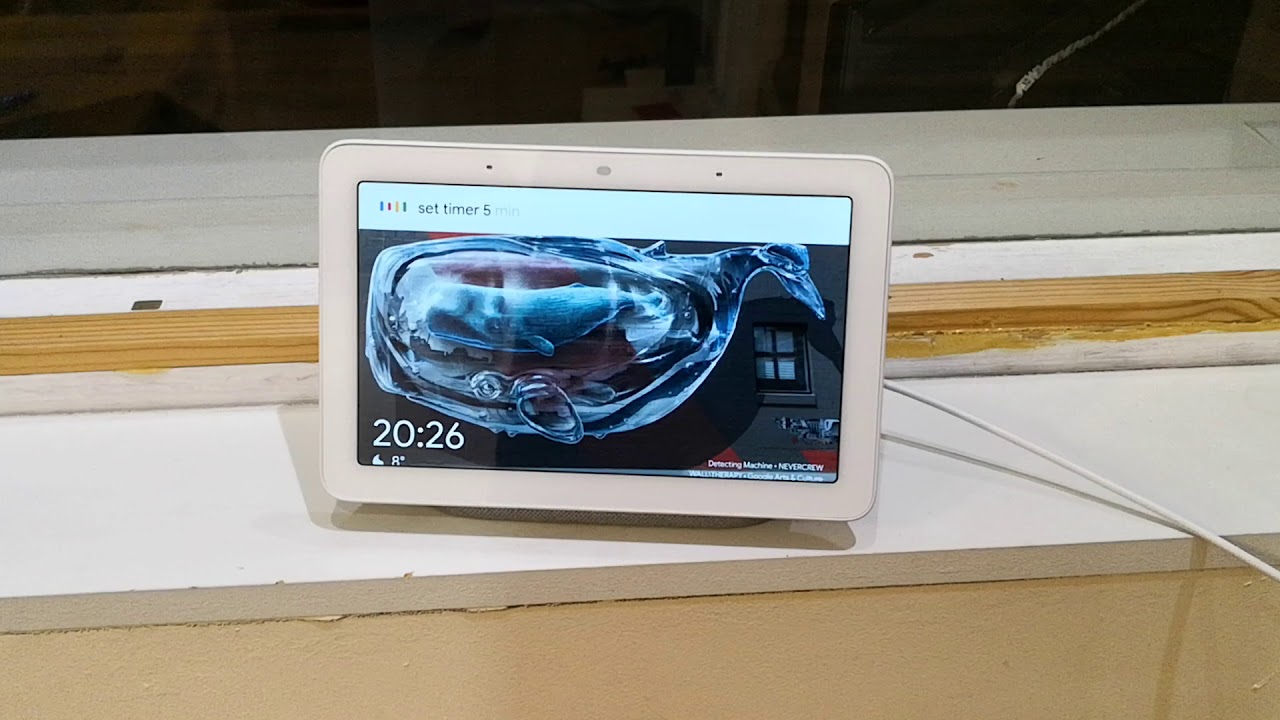 Google Home Hub Timer Demonstration Youtube
