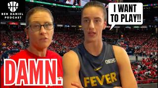 CAITLIN CLARK NOT HAPPY ABOUT LOAD MANAGEMENT! As Stephanie White DOUBLES DOWN ON NONSENSE