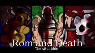 Rom and Death meme || The Afton Kids || 12k+ Special || FNAF screenshot 5