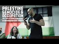 Lowkey in conversation  palestine genocide  occupation