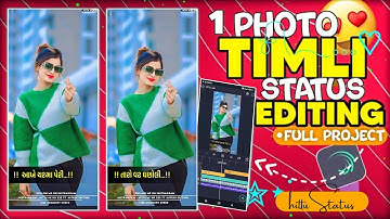 Kishan Rathva New Timli Status Editing Alight Motion || Timli Status Editing 2024 || Ritesh editing