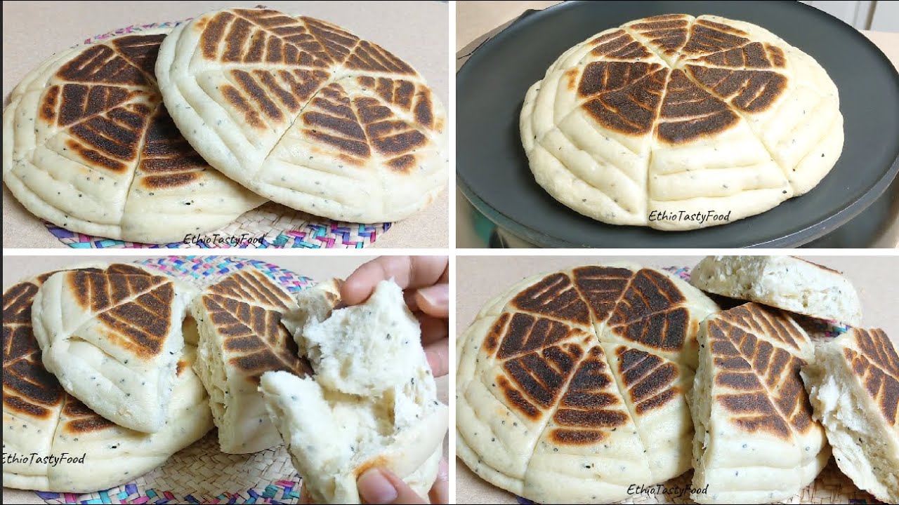 በእንጀራ ምጣድ የተጋገረ ምርጥ አምባሻ || Ethiopian Food || Ethiopian Bread