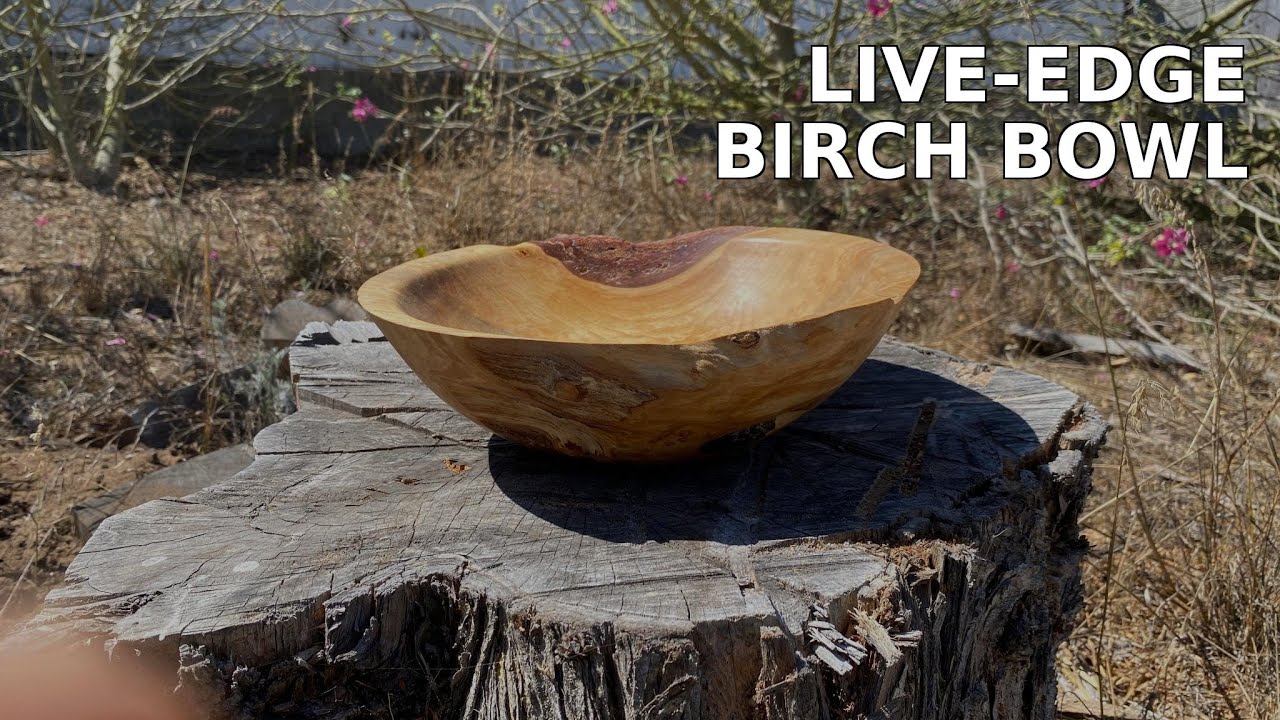 428 The Live Edge Birch Bowl