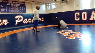 1b  FORWARD ROLL KNEELING POSITION