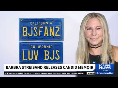 Barbra Streisand Book Release Day - Scripps News Live with Anne Zarraonandia Barbra Super Fan