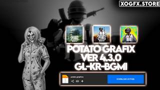 Potato graphic🥔 Unlocked 🫨 Get Real Potato Graphic in ANY DEVICE | 4.3 UPDATE GL-KR-BGMI☑️
