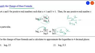 MATH1314 4 4 Properties of Logarithms part 3
