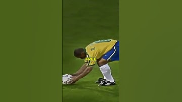 Thumbnail of The Greatest Freekick of All Time! | Roberto Carlos🐐🥶|#shorts  #football #freekick