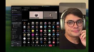 YouTube thumbnail: POV: Noite de SaaS com os de verdade