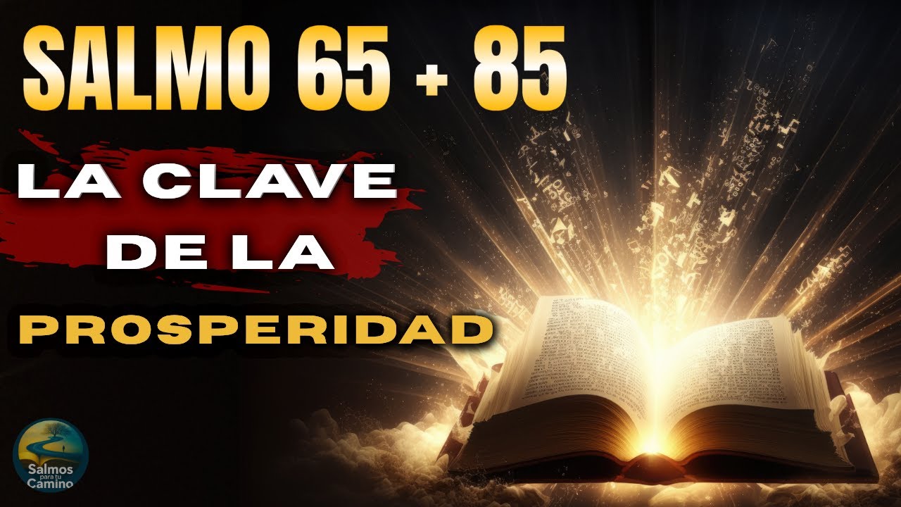 🔥Salmo 65 + 85 — La Sangre de Jesús Abre la Llave de la Prosperidad y el Favor del Cielo HOY