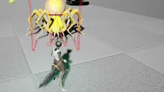 Kristala Spider Enemy Root Motion Animation Issue