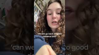 missing good riddance tour #gracieabrams #gracieabramstour #goodriddance missing good riddance tour #gracieabrams #gracieabramstour #goodriddance