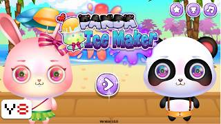 Panda Ice Maker Game Walkthrough Review #games #icecream #gameplay #gamewalkthrough #cooking screenshot 1