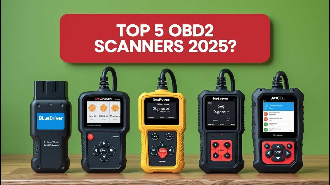 TOP 5 Best OBD2 Scanners 2025 - Which One is Worth It - YouTube