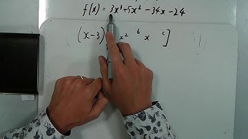 Factor theorem and equating coefficients example