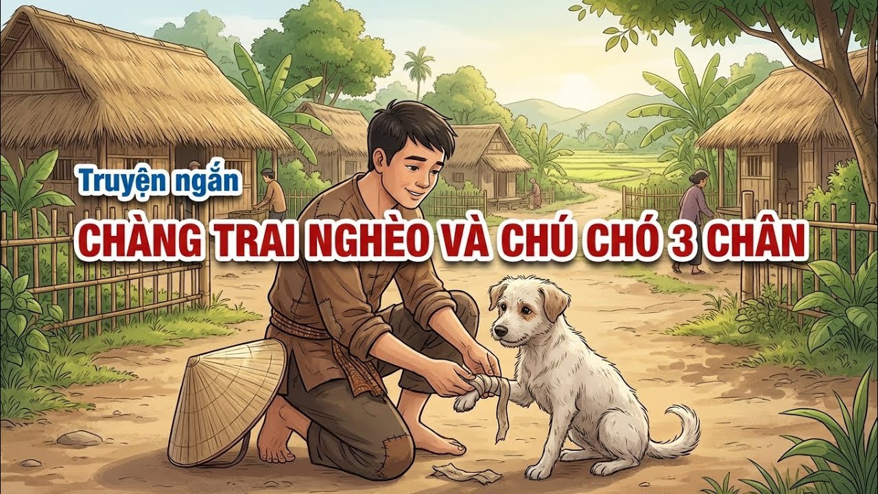 Truyện Ngắn |CHÀNG TRAI NGHÈO VÀ CHÚ CHÓ 3 CHÂN