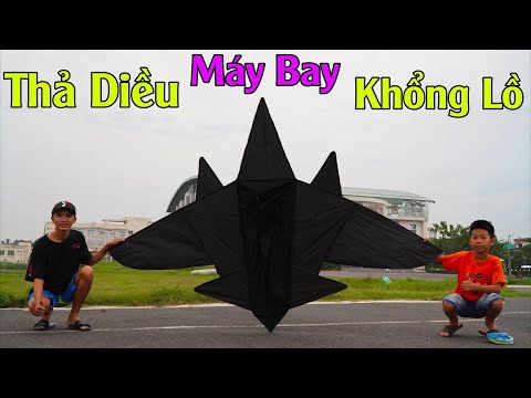 Video Thả Diều Khổng Lồ mua 250k / Review Diều Máy Bay Cực... - youtube