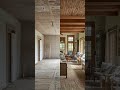 Empty Space to Cozy Farmhouse Living Room | Beautiful Before & After Makeover #shortvideo #shorts