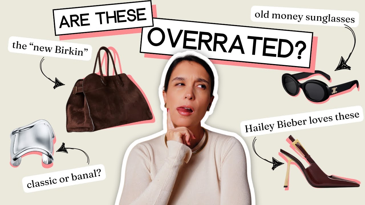 Reacting to VIRAL FASHION ITEMS influencers love | The Row Margaux bag, Adidas Sambas & More