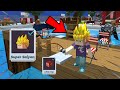 New Fishing Master Event &quot;Super Saiyan Helmet&quot; In Bedwars (Blockman Go)