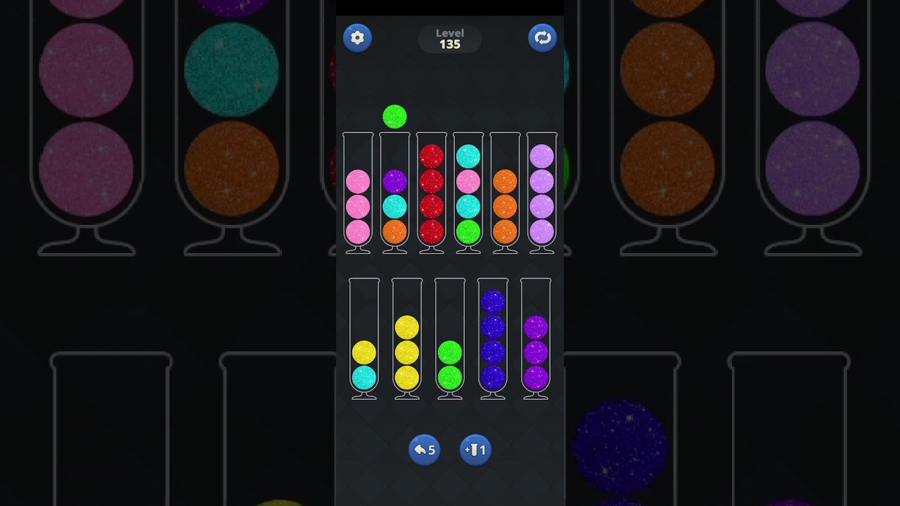 Ball Sort 131 - 139 + Special Level