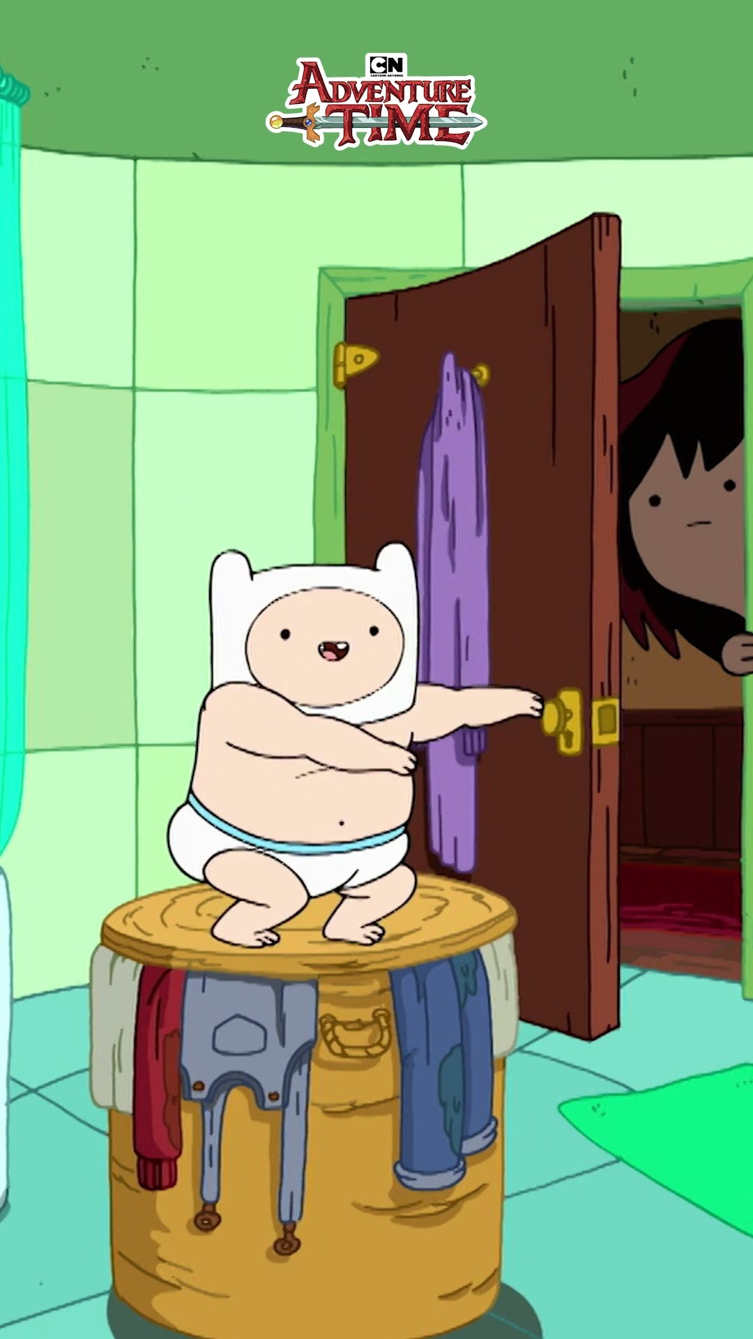 ? Buff Baby ?| Adventure Time | @cartoonnetworkuk #shorts #AdventureTime #FinnandJake