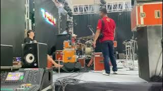 Cek sound OM ADELLA di markas aeromax ⁉️ cak nopi cek kendang pakai kb 300 cumi cumi audio cak dodot