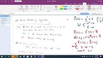 Calculus1|1.5:Inverse Function and Logarithms| Part(1)